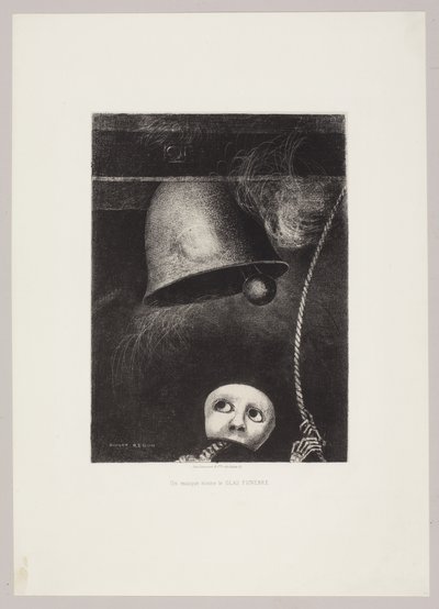 Bir Edgar Poe by Odilon Redon