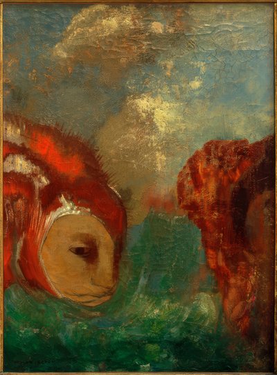 Angelica ve ejderha by Odilon Redon