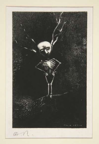 Le jur? (Jüri Üyesi) by Odilon Redon
