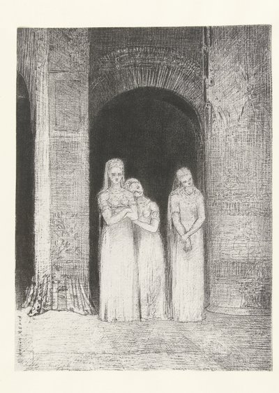 Rahibeler bekliyordu fahişeler bekliyor La Nuit (dizi adı) Gece (dizi adı) by Odilon Redon