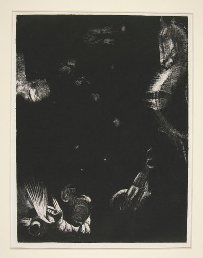 I ülkelerinde çeşitli halklar yaşıyor by Odilon Redon