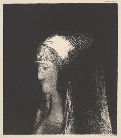 Druides, 1891. by Odilon Redon