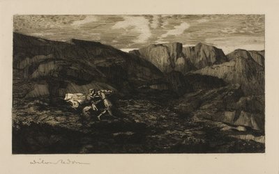 Korkmak by Odilon Redon