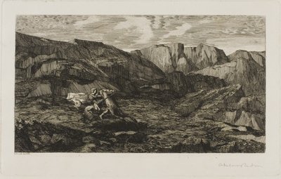 Korkmak by Odilon Redon