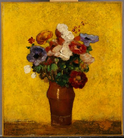 Çiçekler by Odilon Redon