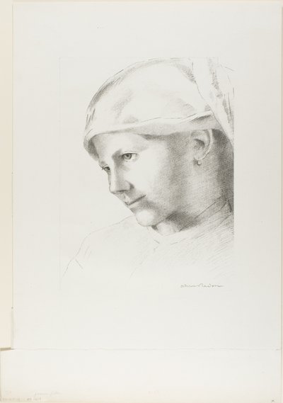 Kız by Odilon Redon
