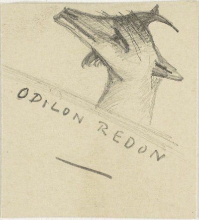 Keçi by Odilon Redon