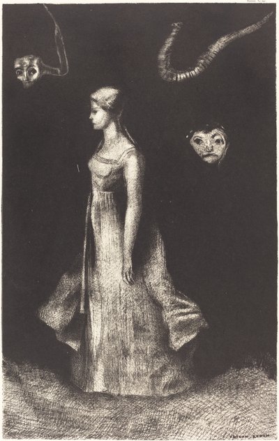 Haunting (Takıntı) by Odilon Redon