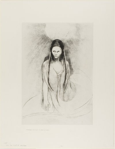 İstihbarat Benimdi! Buda Oldum, plaka 12/24 by Odilon Redon