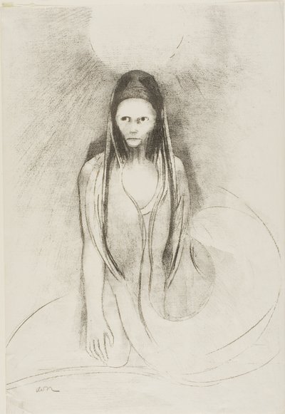 İstihbarat Benimdi! Buda Oldum, plaka 12/24 by Odilon Redon