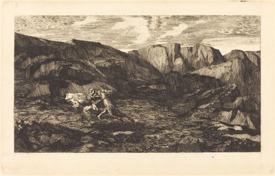 Korkmak by Odilon Redon