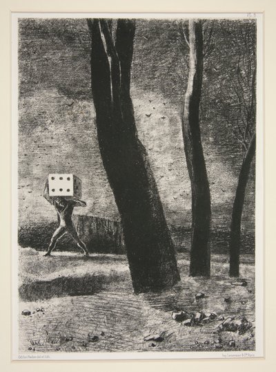 Kumarbaz, portföyden Rüyada by Odilon Redon