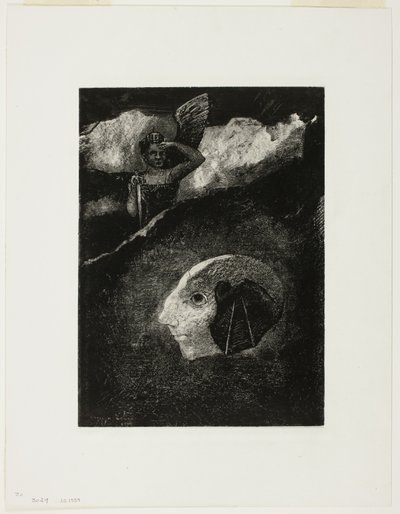 Limbo, In Dreams'den dördüncü plaka by Odilon Redon