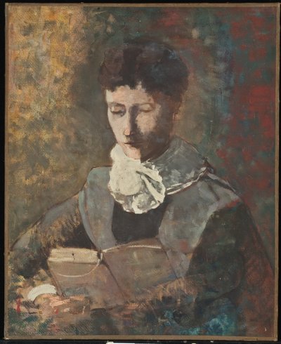 Madam Camille Redon Okuma by Odilon Redon