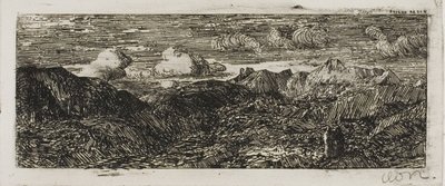 Dağ Manzarası by Odilon Redon