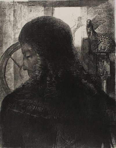 eski şövalye by Odilon Redon