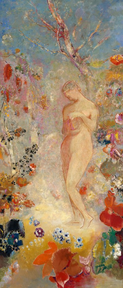 Pandora, c.1914 by Odilon Redon