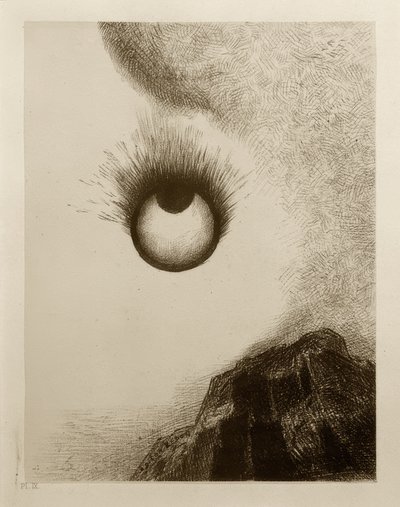 Her yerde öğrenciler parlıyor by Odilon Redon