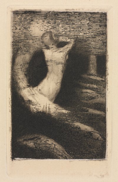 Bir Ruhun Geçişi by Odilon Redon