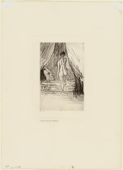 Zevk, Elastik Hayalet!, plaka 5 / 9 by Odilon Redon