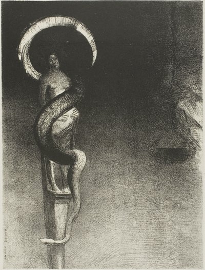 Yılan-Halo by Odilon Redon