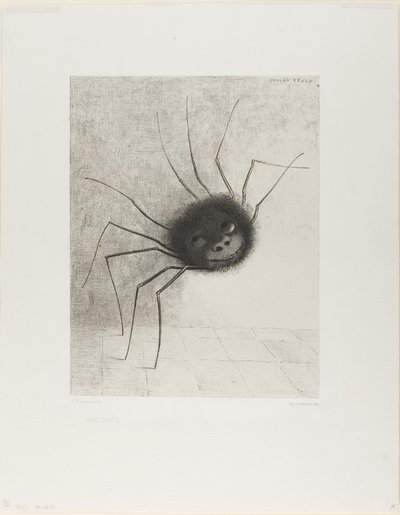 Örümcek by Odilon Redon
