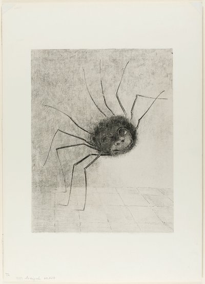 Örümcek by Odilon Redon