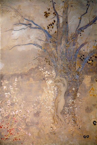 Bahar, c1910. by Odilon Redon