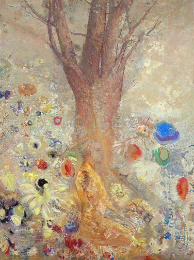 Buda - Tablo Odilon Redon (1840-1916) by Odilon Redon