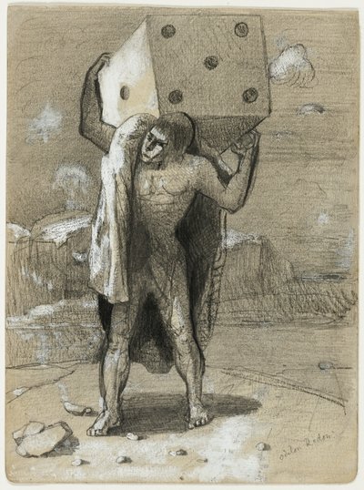 Tutkuların Ağırlığı olarak da adlandırılan Kalıp by Odilon Redon