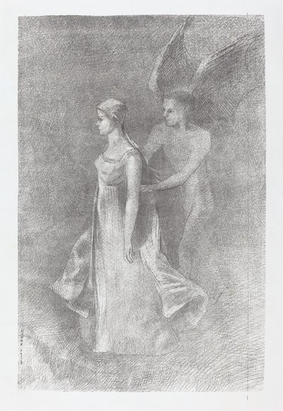 Perili (Hantise) by Odilon Redon