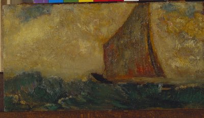 Mistik Tekne by Odilon Redon