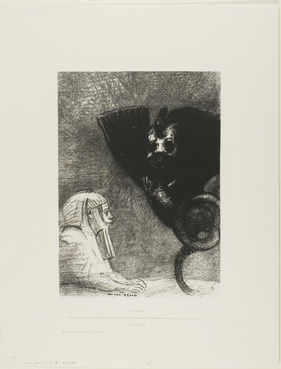 Sfenks: "...hiçbir şeyin saptıramayacağı bakışım, nesnelerden geçerken ulaşılmaz bir ufukta sabit kalır." Chimera: "Bana gelince, ben hafif ve neşeliyim", To Gustave Flaubert