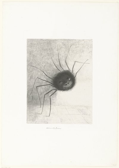 Örümcek by Odilon Redon