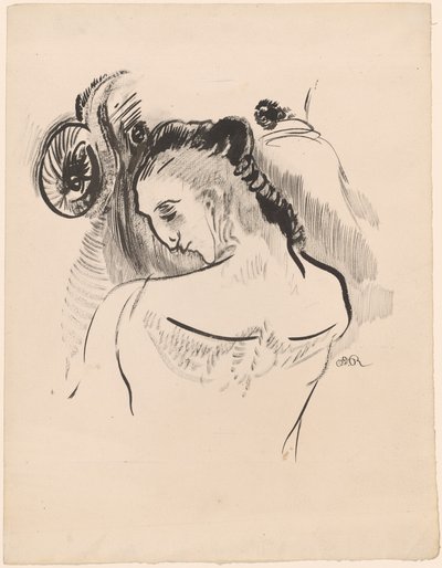 Genç adam by Odilon Redon