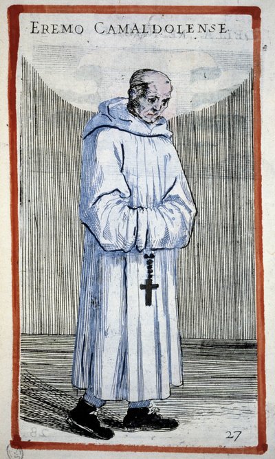 Münzevi camaldulus. O. Fialetti