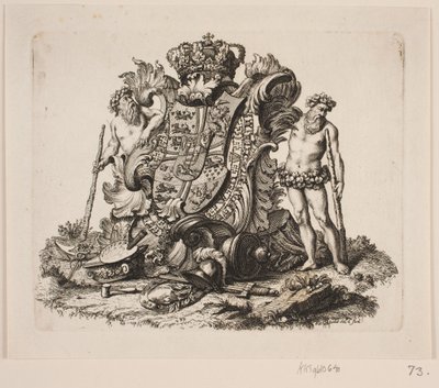 Danimarka Kraliyet Arması by Odvardt Helmoldt de Lode