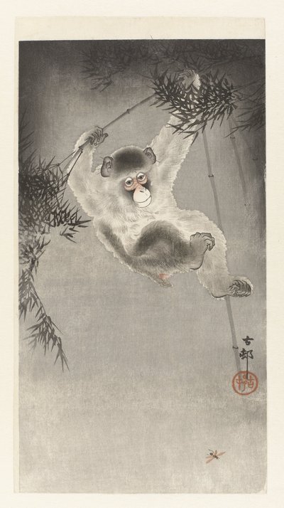 Sen, Hong ve Am Baboetak by Ohara Koson