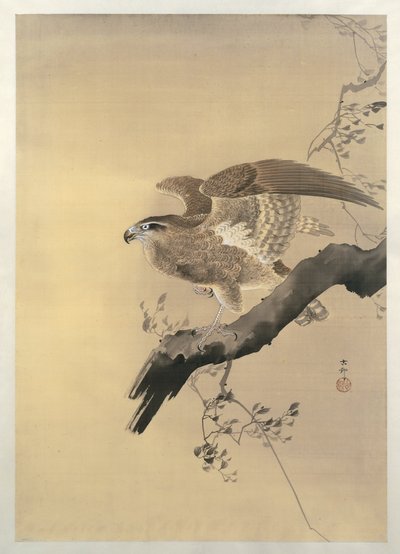 Şahin (fırça) by Ohara Koson
