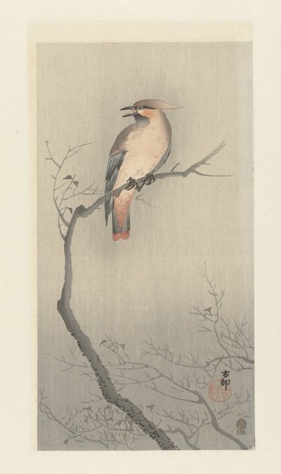 Dalda Japon Ağda by Ohara Koson