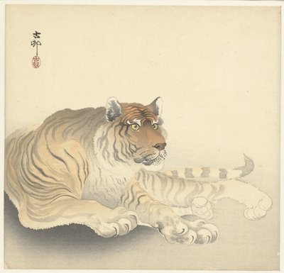 Kaplan by Ohara Koson