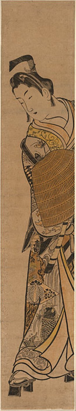 Tee c ve r Onoe Kikukoro Doctor Atalar olarak by Okumura Masanobu