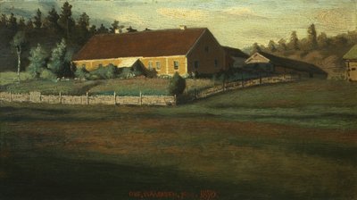 Setesdal içinde Sorenskrivergården by Olaf Isaachsen