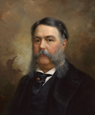 Chester A. Arthur, 1881. by Ole Peter Hansen Balling