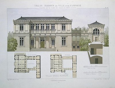Walter tarafından kazınmış Villa Greco Romaine, 