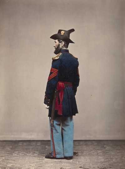 Topçu, Quartermaster Çavuş, 1866. by Oliver H. Willard.
