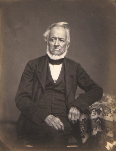 Beyaz Saçlı Bir Beyefendinin Portresi by Oliver H. Willard