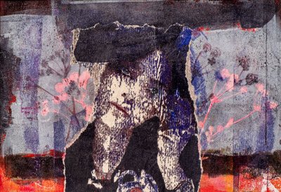 Mixx, 2022 (karton üzerine karışık teknik) by Olivia Gozzano