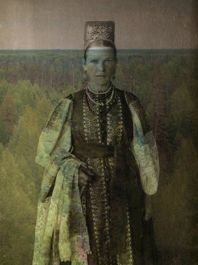 Russkie krasavitsy, 2024 (dijital karışık medya) by Olivia Gozzano