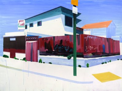 Klnd 6, 2015 (tuval üzerine akrilik) by Olivier Morel